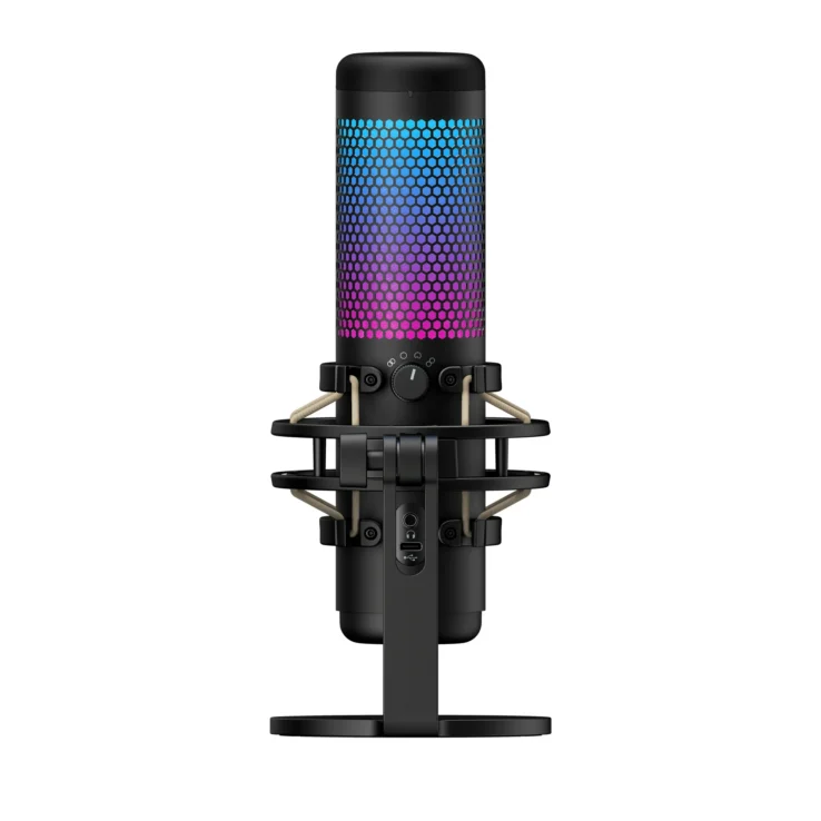 HyperX QuadCast S RGB USB Condenser Microphone - Black