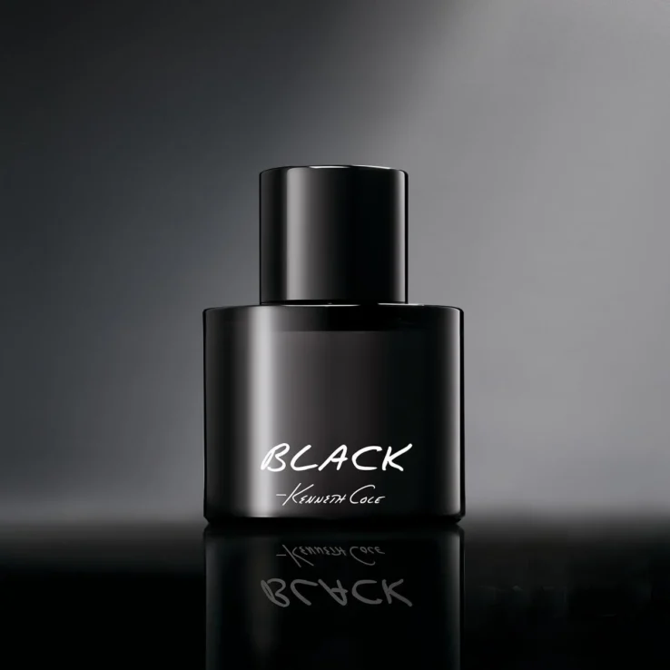 Kenneth Cole Black Eau de Toilette Spray for Men, 1.7 oz, Full size