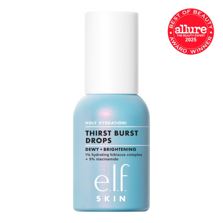 e.l.f. SKIN Holy Hydration! Thirst Burst Drops, Brightening & Hydrating Gel Serum